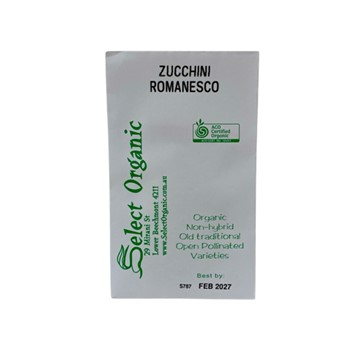 Zucchini Romanesco Select Organic Seeds