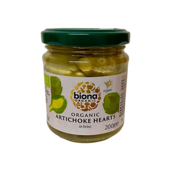 Biona Artichoke Hearts in Brine 200g
