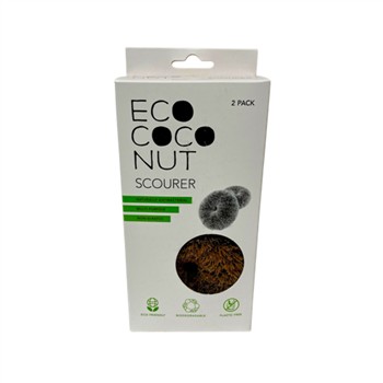 Ecococonut Coconut Fibre Scourer 2 Pack
