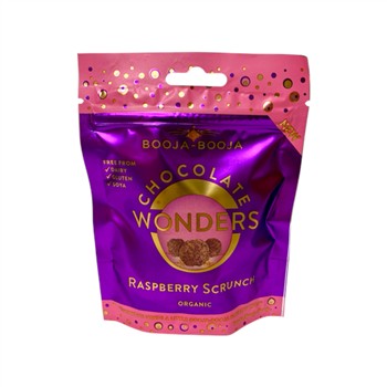 Booja-Booja Chocolate Wonders Raspberry Scrunch (Vegan and GF Free) 65g
