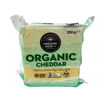The Organic Milk Company Cheddar Block 250g