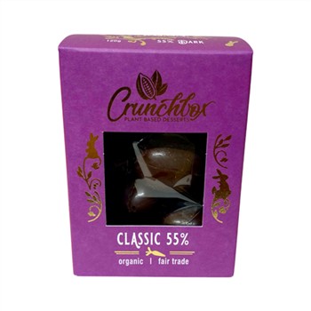Crunchbox Easter Eggs Classic 55% Dark (Vegan) 120g