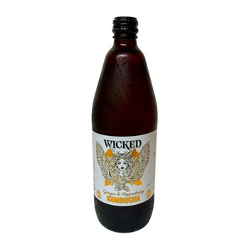 Wicked Kombucha Ginger & Pepperberry 750mL