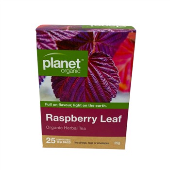 Planet Organic Raspberry Leaf Tea 25 tea bags
