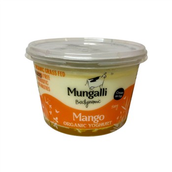 Mungalli Natural Yoghurt Mango 500g