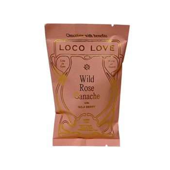Loco Love Chocolate Wild Rose Ganache With Goji Berry 35g