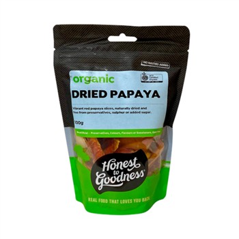 Honest to Goodness Dried Papaya/Paw Paw 100g