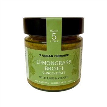 Urban Forager Lemongrass Broth with Lime & Ginger 240g