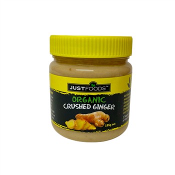Just Foods Crushed Minced Ginger 185g