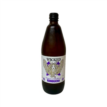 Wicked Kombucha Elderflower 750mL