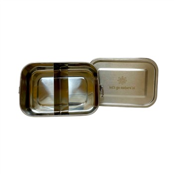 Let's Go Nature'al Small Lunch Stainless Steel Bento Box 800mL