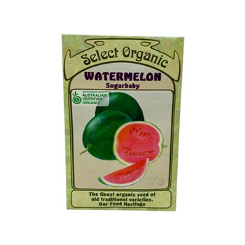 Watermelon Sugarbaby Select Organic Seeds