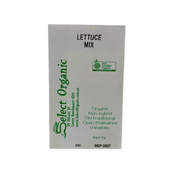 Lettuce Mix Select Organic Seeds