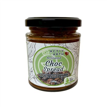 Activearth Choc Spread with Activated Brazil Nuts 180g