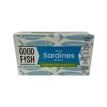 Good Fish Sardines in Olive Oil 120g