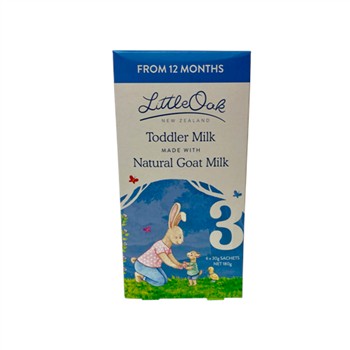 Little Oak Natural Goat Milk Formula Toddler Sachets 6 x 30g
