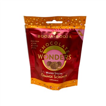 Booja-Booja Chocolate Wonders Orange Scrunch (Vegan and GF Free) 65g
