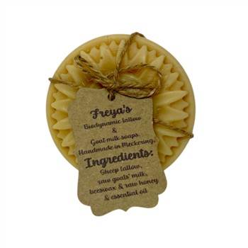 Freya's PEPPERMINT Biodynamic Sheep Tallow and Goat Milk Soap