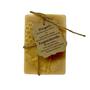 Freya's CINNAMON Biodynamic Sheep Tallow and Goat Milk Soap