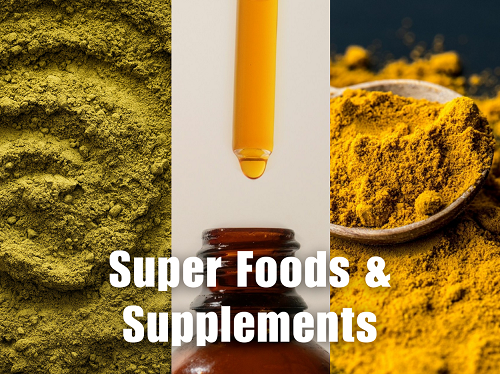 Healthy Organic Super Foods and Supplements